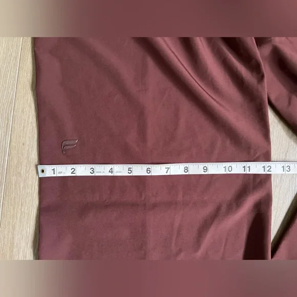 Fabletics Brown Wide-Leg Pants - Picture 9 of 11